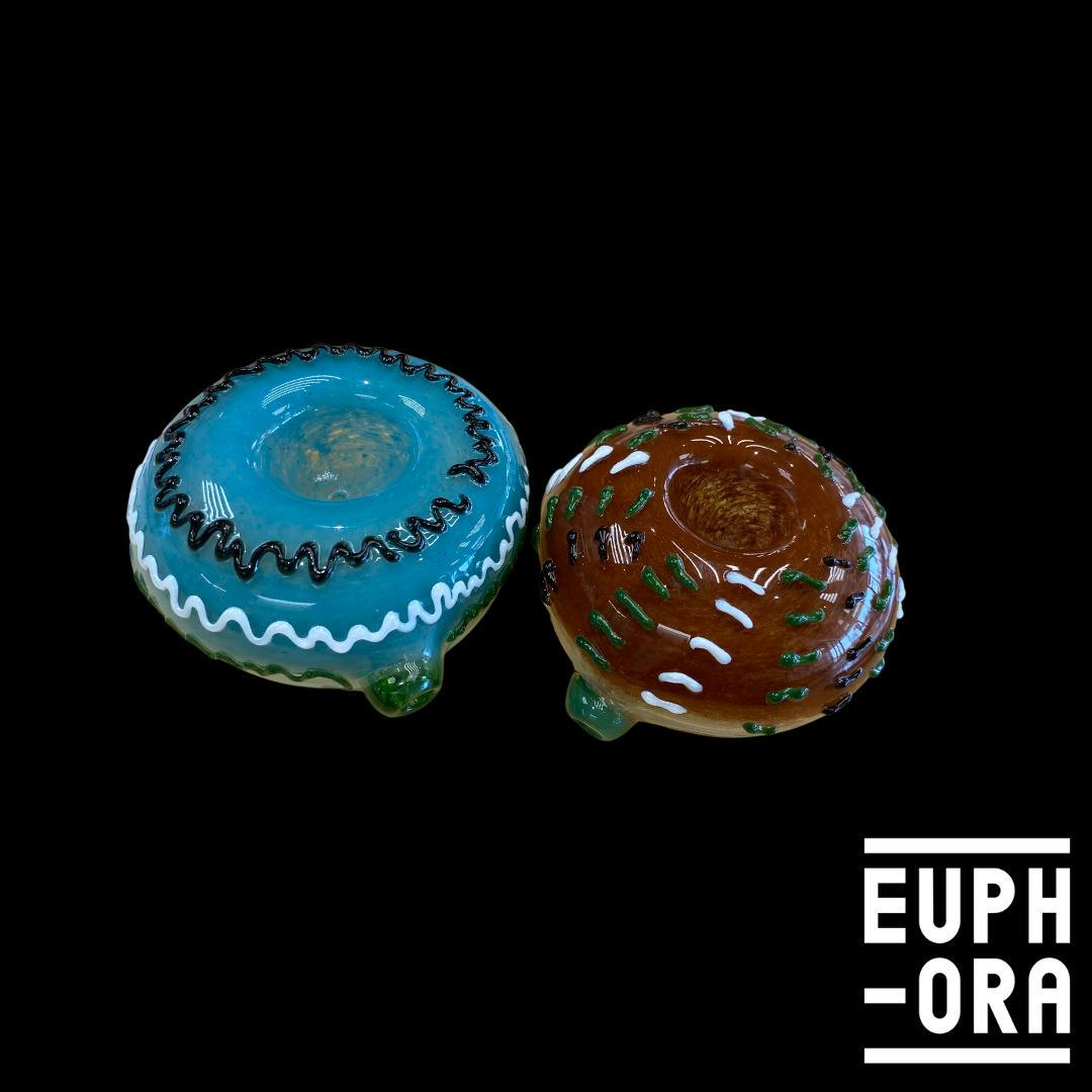 3.5" Fancy Art Donut Hand Pipe(HM) | Pipes