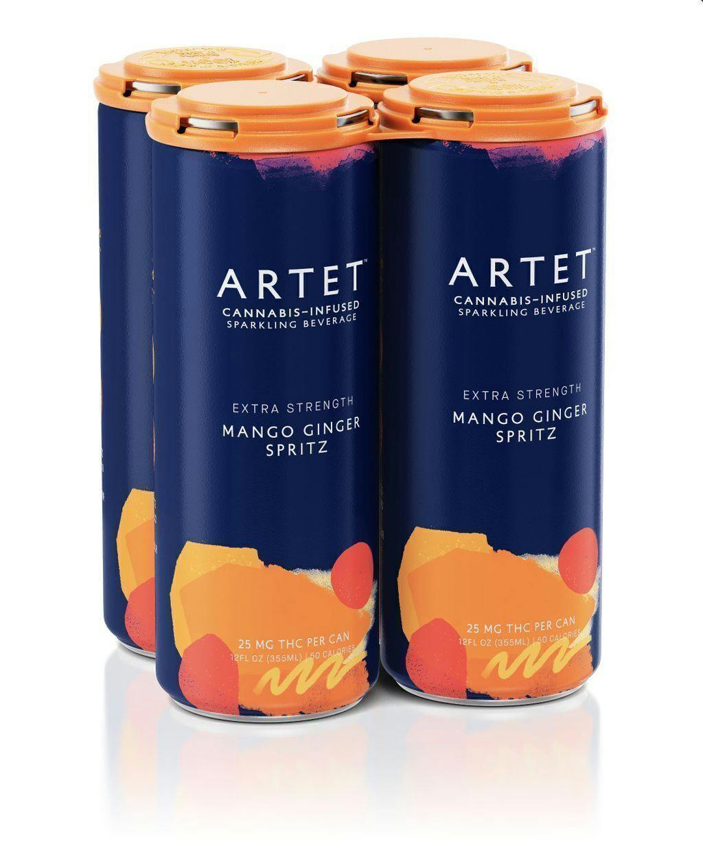 Mango Ginger | Carbonated | 25mg | 355ml
