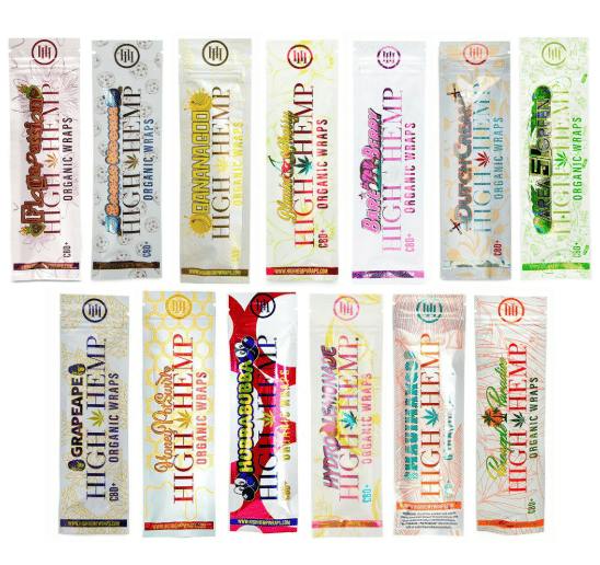 High Hemp Wraps - Bareberry | Organic Hemp Wraps | Accessories
