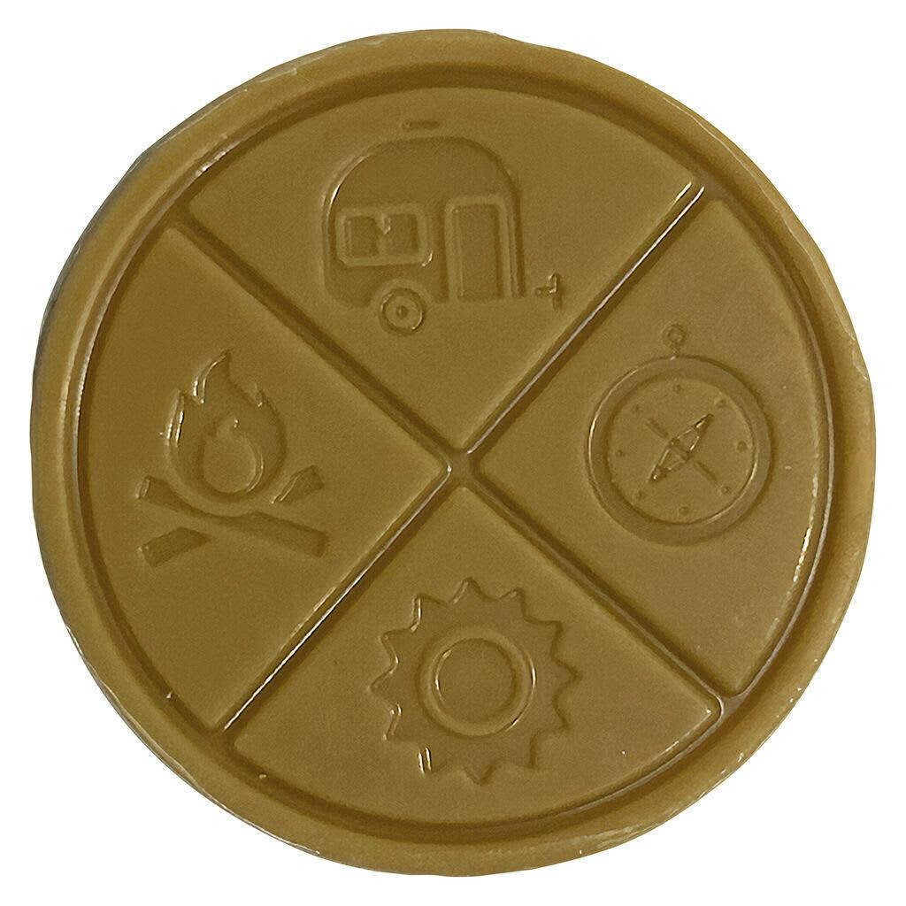 Caramel Gold Full Spectrum THC Chocolate | Chocolates | 10mg/ea