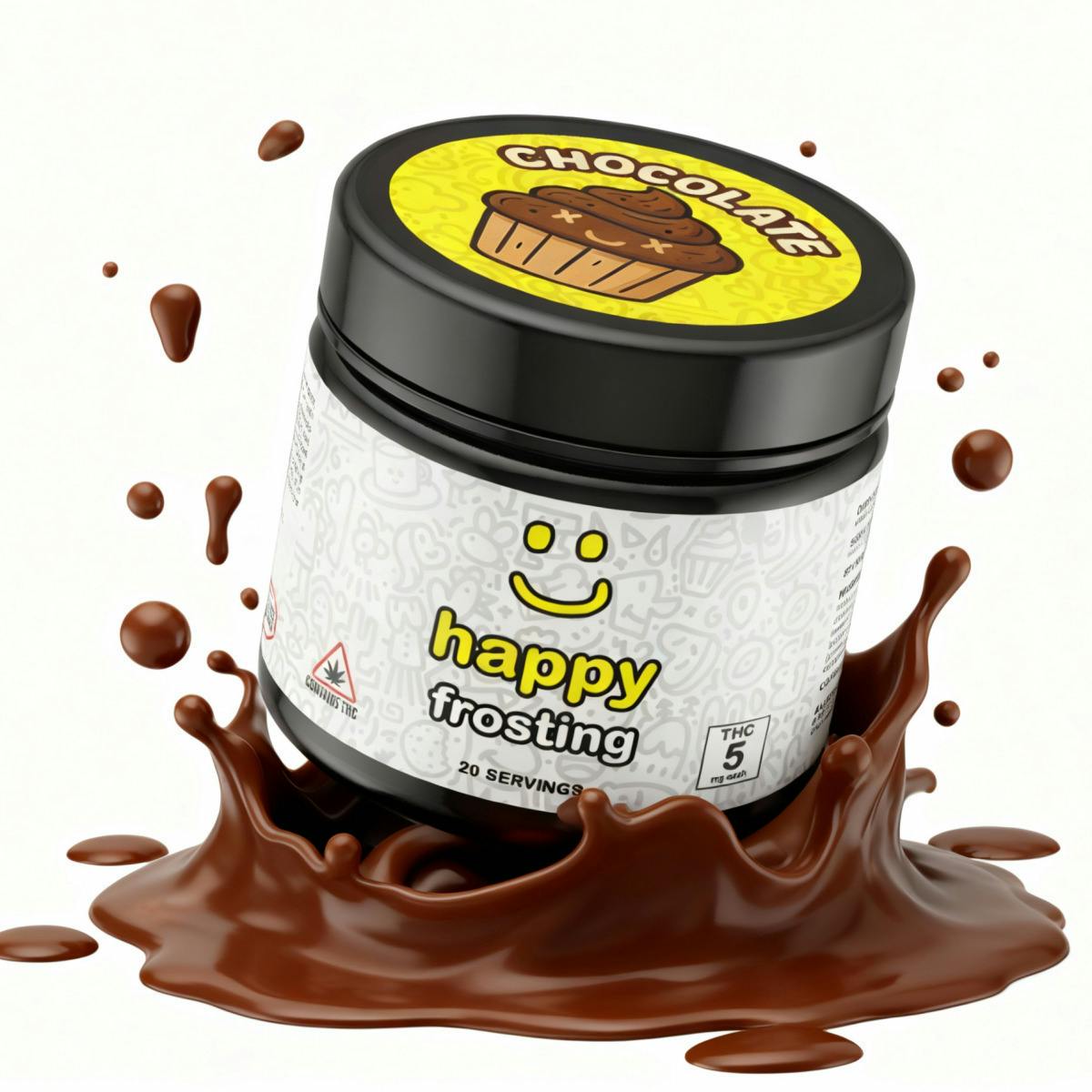 Chocolate Frosting | Chocolates | 20pk | 5mg/ea