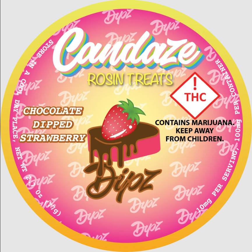 Chocolate Dipped Strawberry | Gummies | 10pk | 10mg/ea