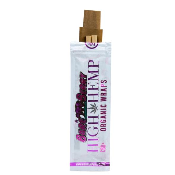 High Hemp - Organic Wraps Bare Berry 1 Pouch - 1 g | Accessories