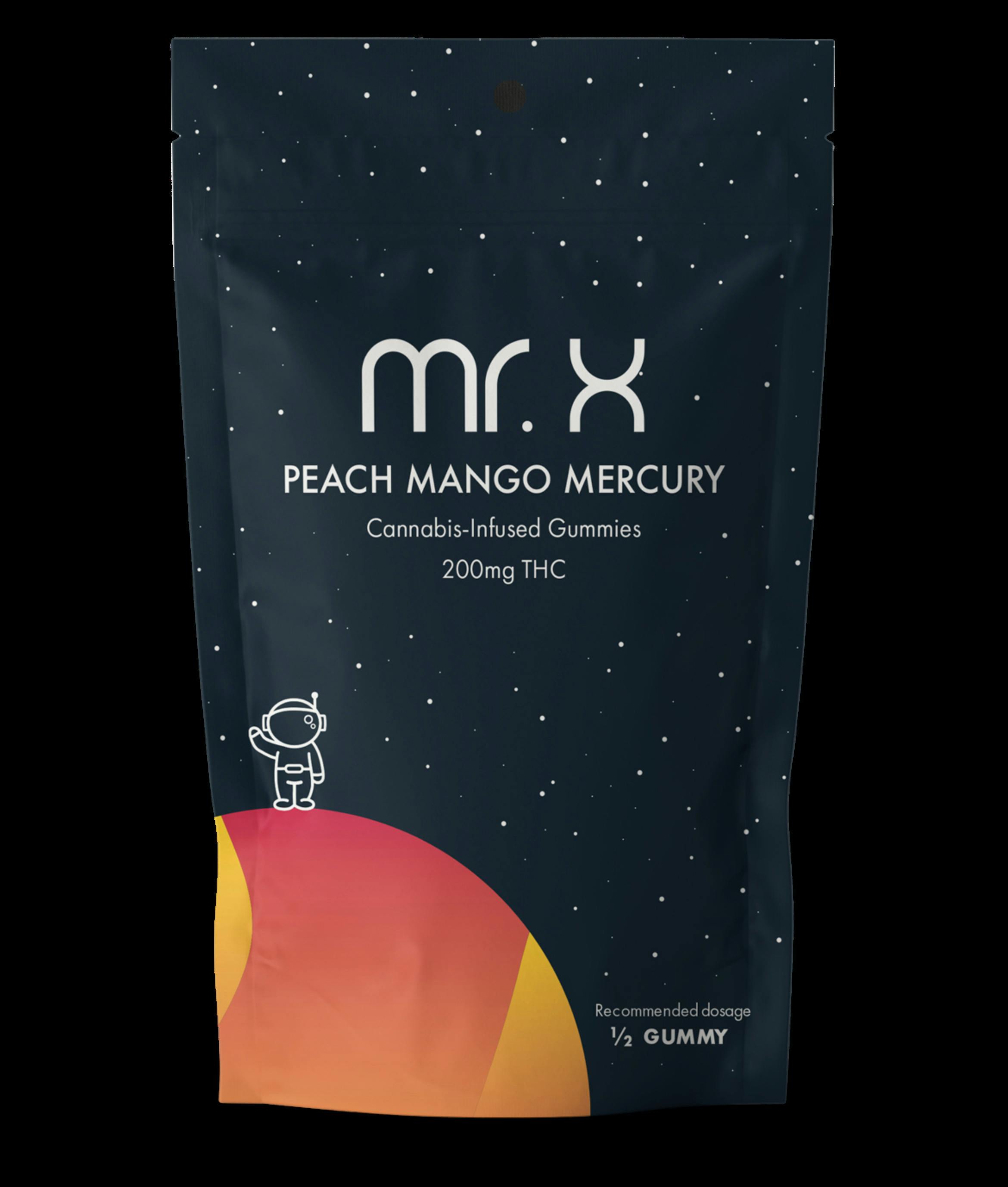 Peach Mango Mercury | Gummies | 4pk | 50mg/ea