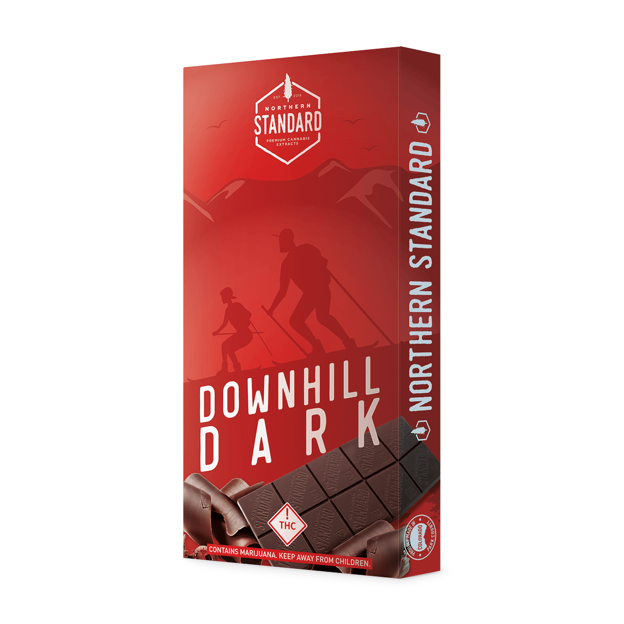 Downhill Dark Chocolate Bar | Chocolates | 1000mg/ea