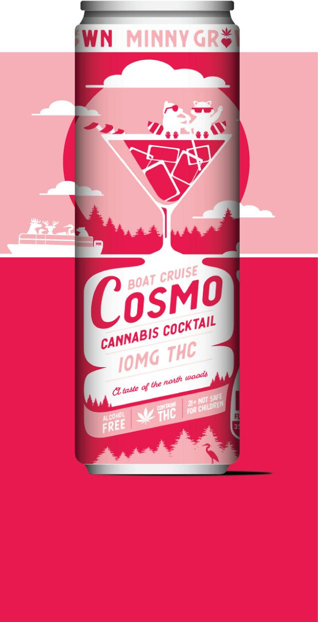 Cosmo Cosmopolitan | Non-carbonated | 10mg | 3fl oz at The Stash & Co.