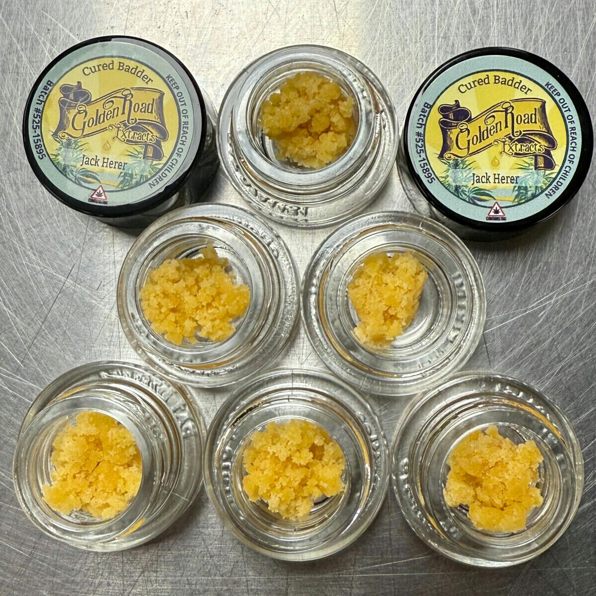Jack Herer | Solvent | Badder | 1g at Smoke On The Water / Mt. Tom Therapeutics