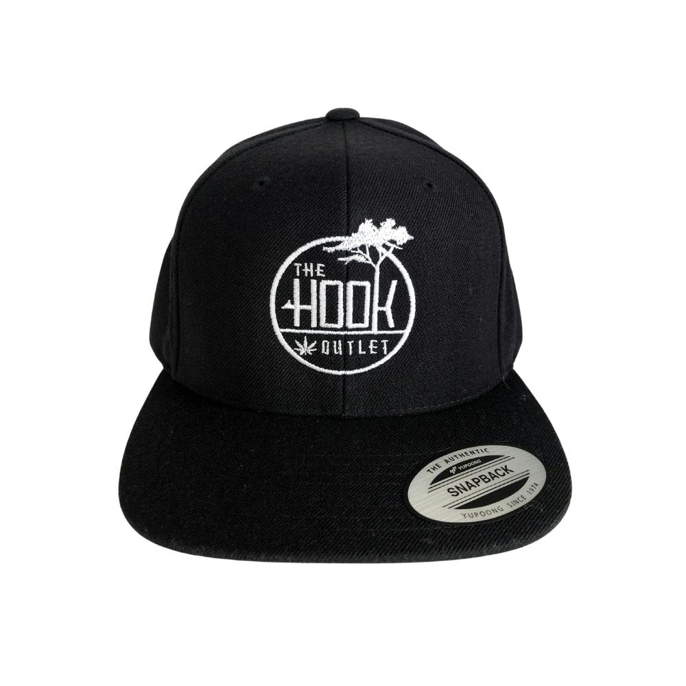 The Hook Outlet Black Snapback | Apparel