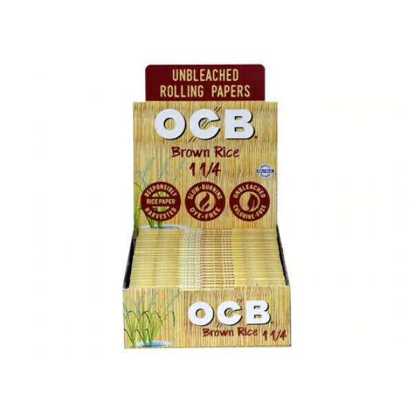 OCB Brown Rice 1 1/4 Papers | Accessories