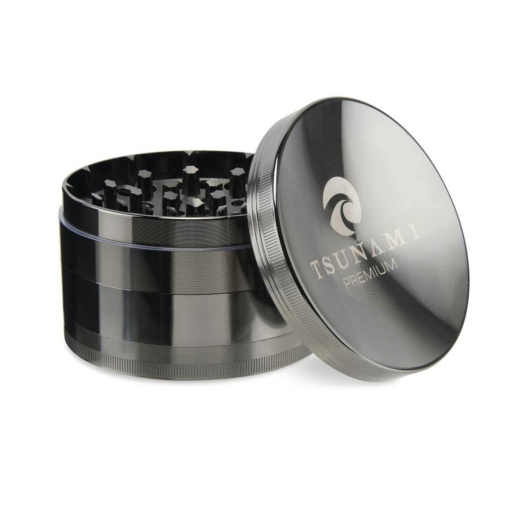 Tsunami 50mm Grinder Assorted Colors | Grinders at Greenlight Marijuana Dispensary Summersville
