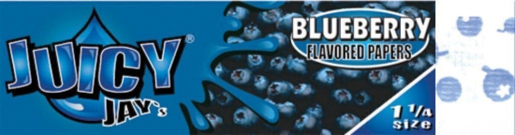 Juicy Jay's Blueberry 1 1/4 | Accessories at Five Seasons Cannabis Dispensary White River Junction