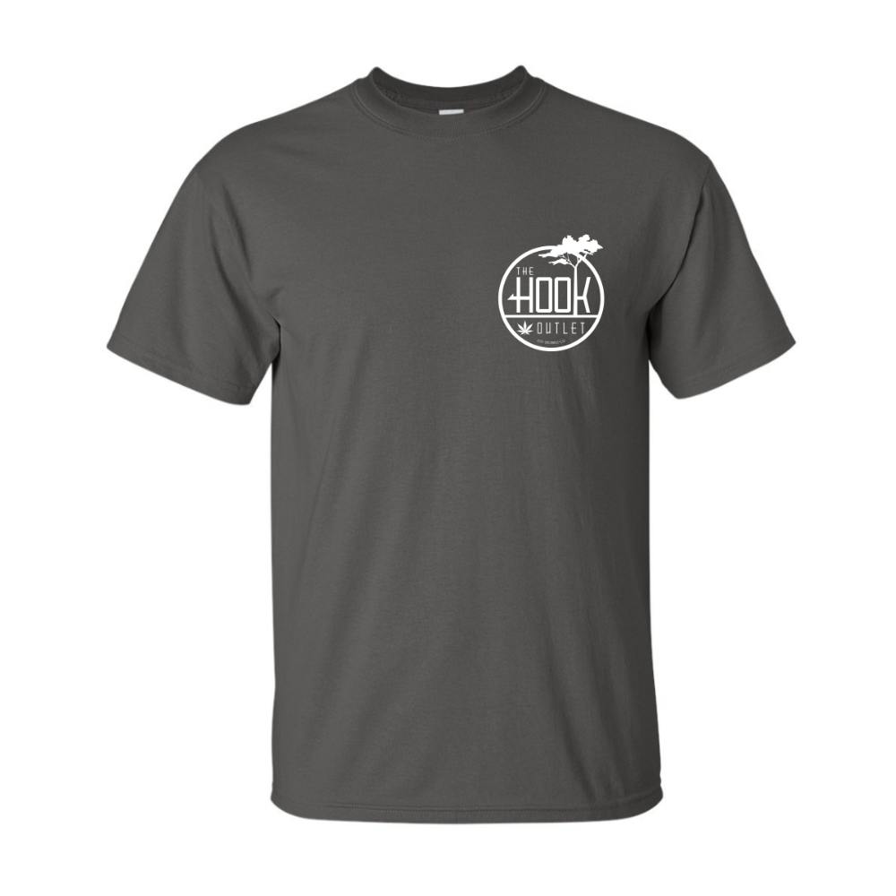 Hook T-Shirt - Charcoal - S | Apparel