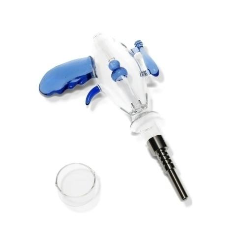 Ray Gun Dab Straw Kit | Black | Accessories by The Green Well