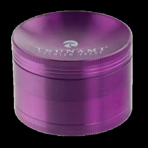 Tsunami - 63mm 4 Part Herb Grinder - Purple | Grinders
