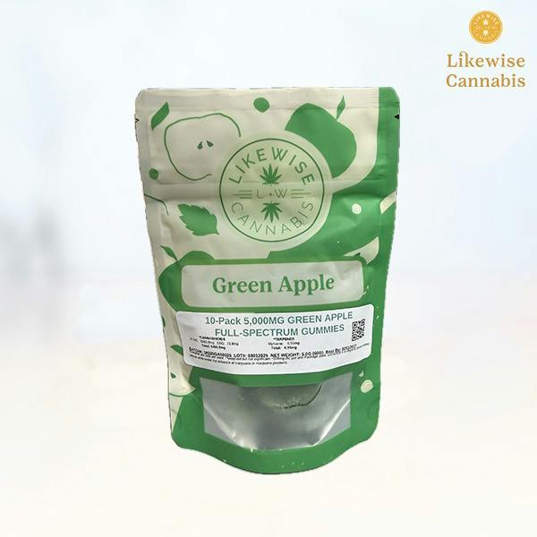 Green Apple | Gummies | 10pk | 500mg/ea