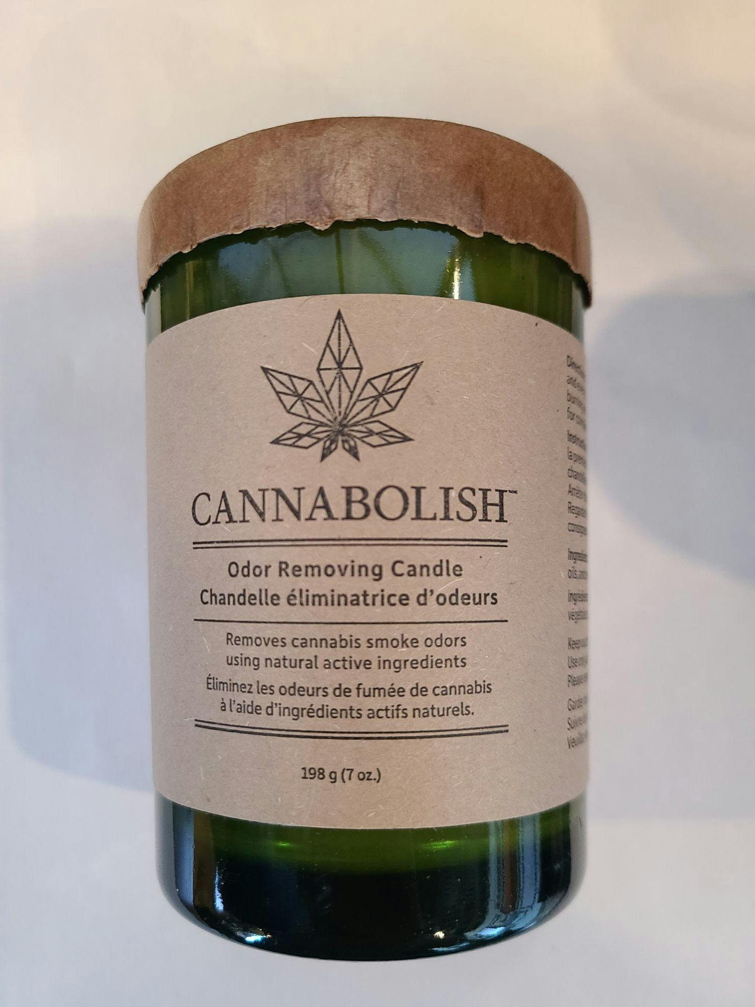 7oz Odor Removing Candle by Cannabolish | Accessories