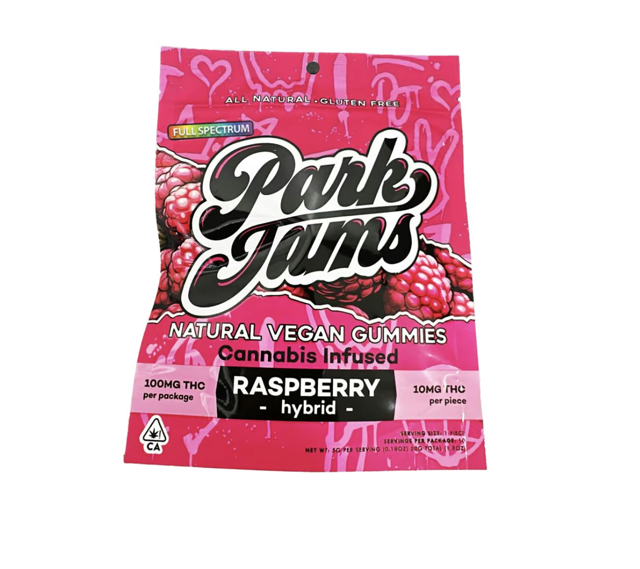 Raspberry Gummies | Gummies | 10pk | 10mg/ea