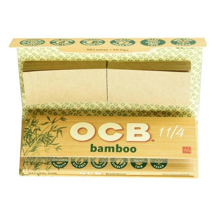 OCB Bamboo Papers w/ Tips | Accessories