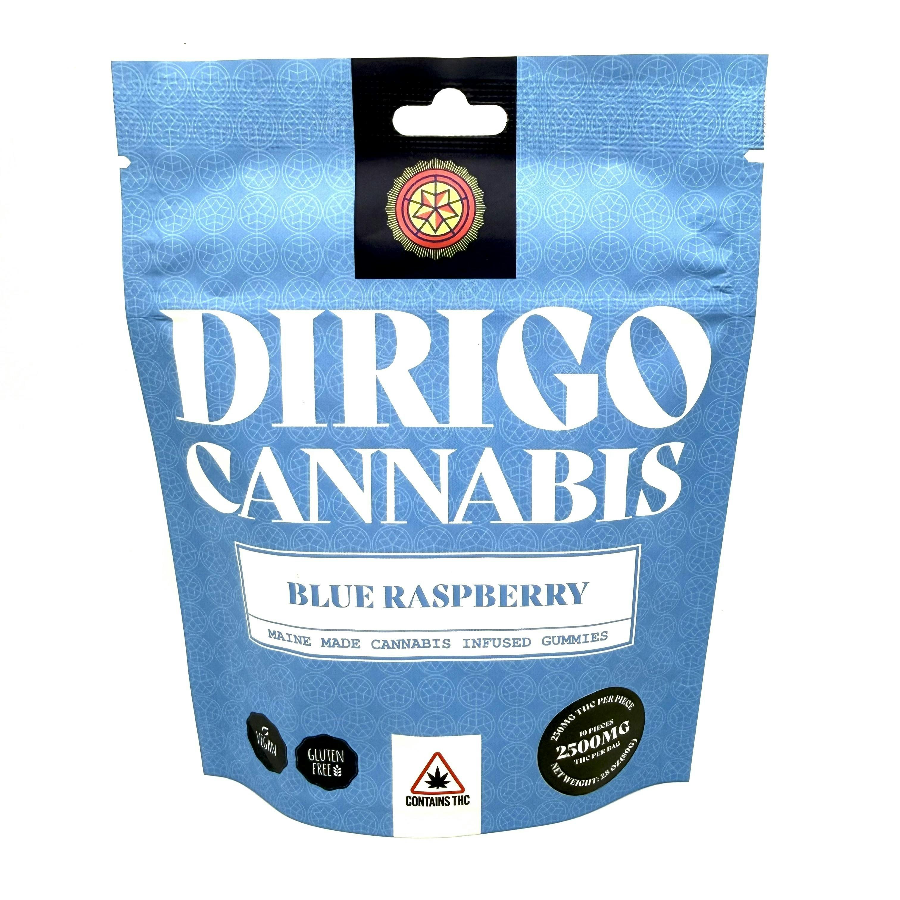 Blue Raspberry Gummies | Gummies | 10pk | 250mg/ea