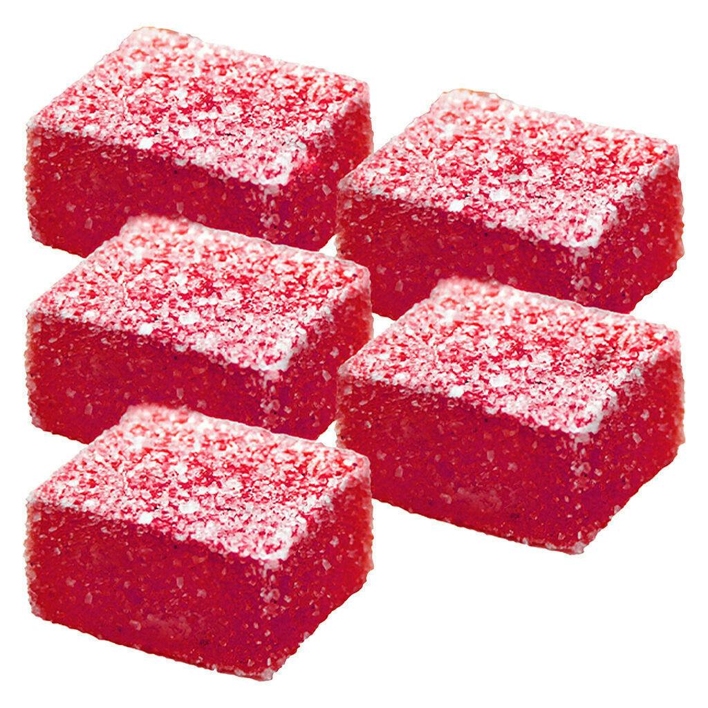 Raspberry Riot Sour Chews | Gummies | 5pk | 10mg/ea