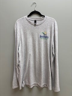 Brothers Light Gray Long Sleeve (XL) | Apparel