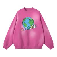 Cadre Pink Crew Neck Sweater Apparel