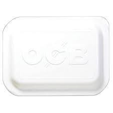 OCB - Plastic Lids for Rolling Trays-White-Med | Storage