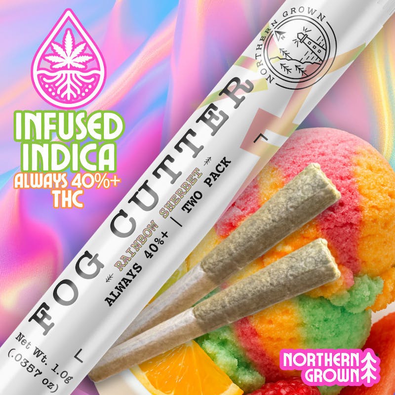 Rainbow Sherbet | Infused Joints | 0.5g | 2pk at AMCH Dumont