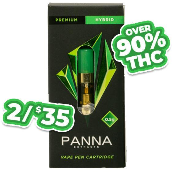 Peaches and Creme | Cartridge | 0.5g by Panna