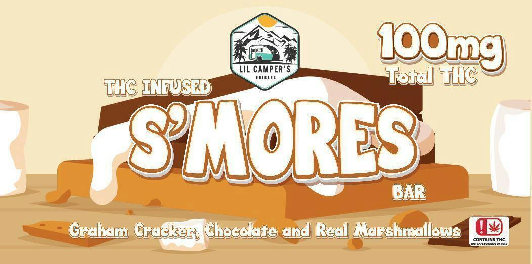 S'More Chocolate Bar | Chocolates | 100mg/ea at Weed Stop Dispensary