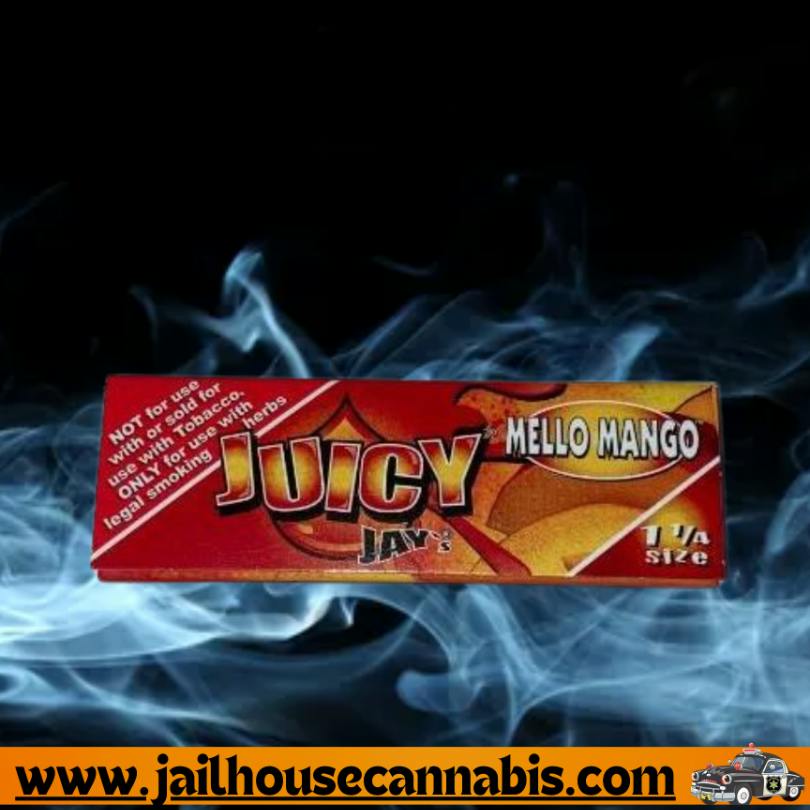 Accessories |Juicy Jay's 1 1/4 Booklet (Mello Mango)