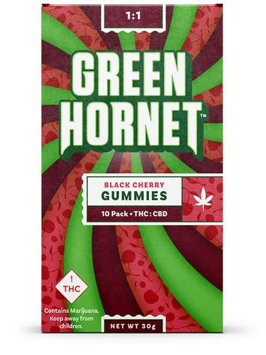 Black Cherry 1:1 Gummies | Gummies | 10pk | 10mg/ea
