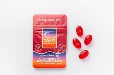 Cranberry Pomegranate 5:5:5 Gummies (20mg THC/ 20mg CBD/ 20mg CBN) | Gummie
