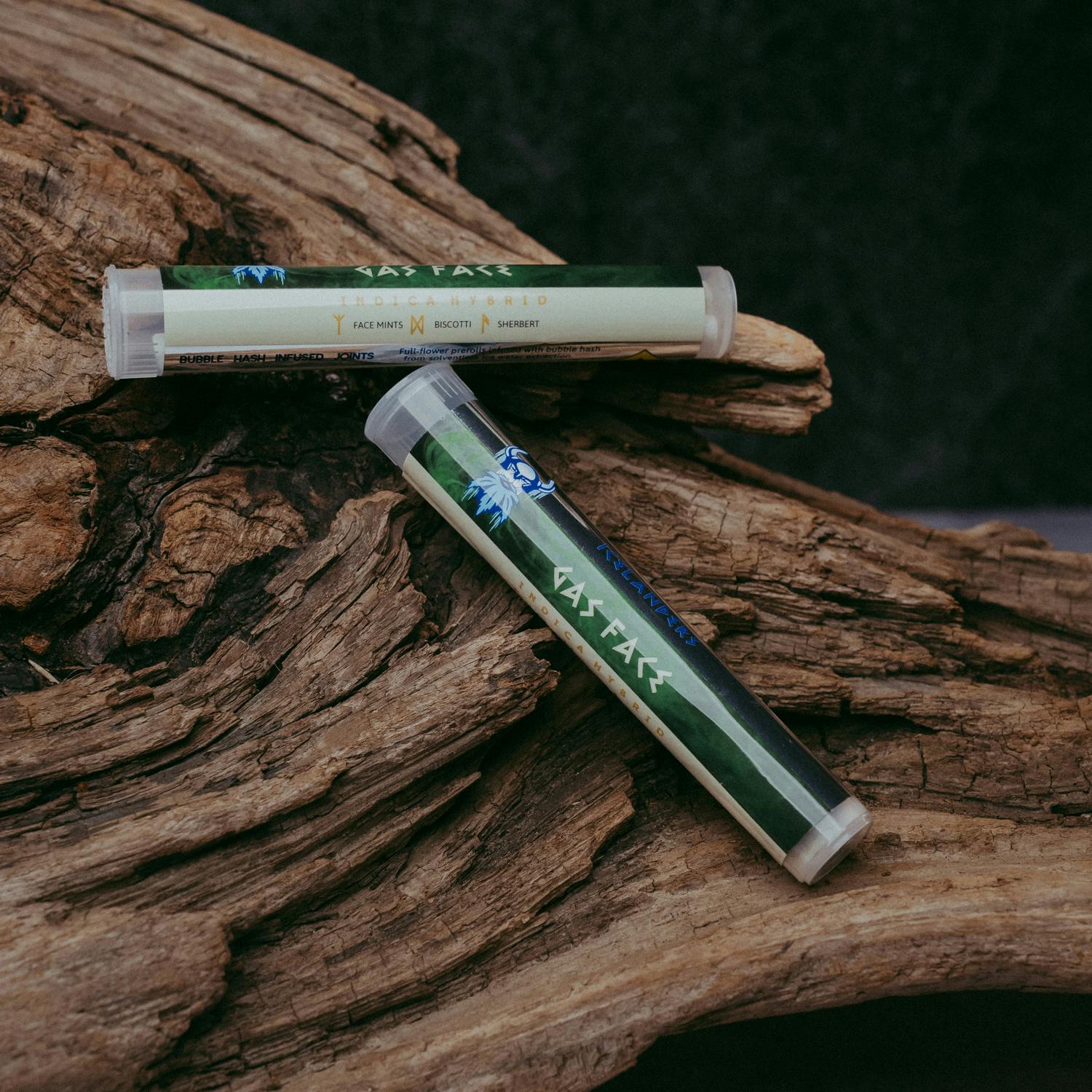Gas Face | Infused Joints | 0.5g | 2pk by Viking Cannabis