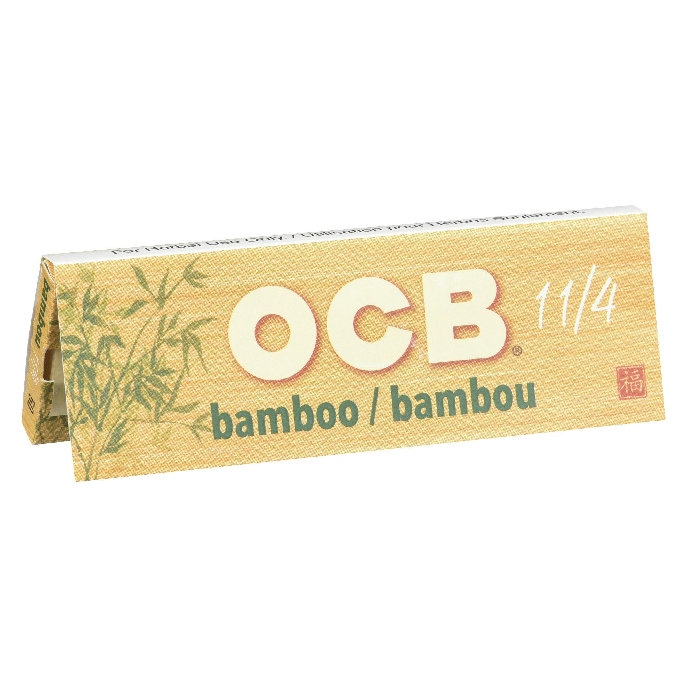 OCB Rolling Papers Bamboo 1 1/4" | Accessories