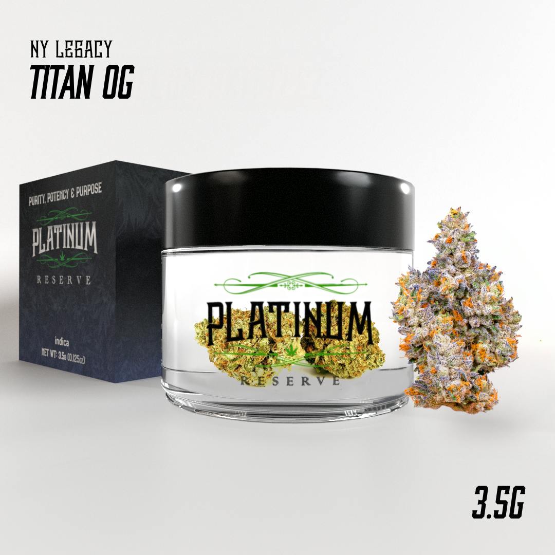 Titan OG | Big Buds | 3.5g by Platinum Reserve