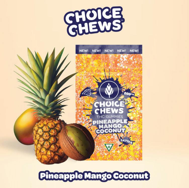 Pineapple Mango Coconut | Gummies | 10pk | 20mg/ea