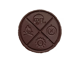 Black Forest THC Organic Dark Chocolate | Chocolates | 10mg/ea