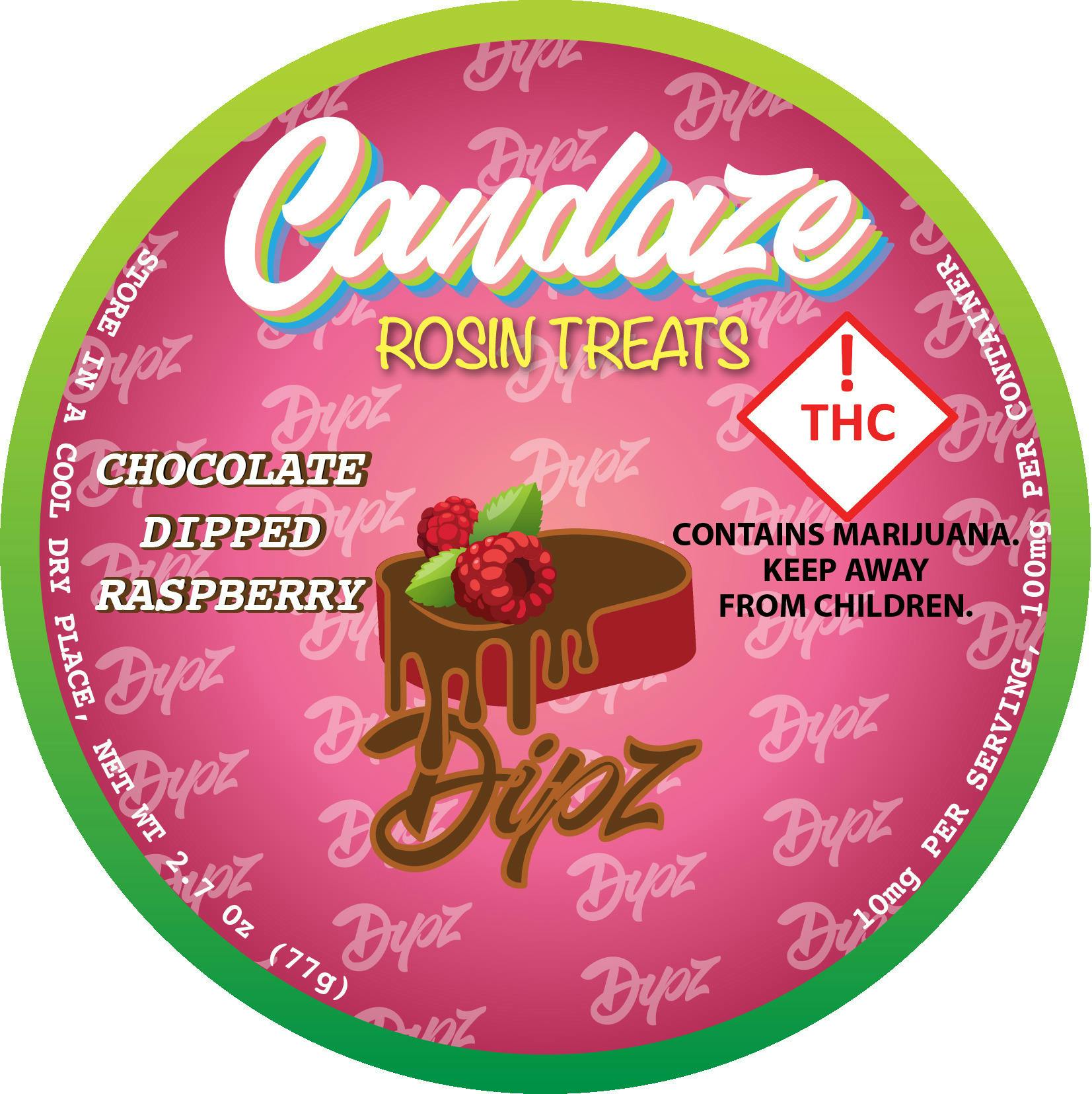 Chocolate Raspberry | Baked Goods | 10pk | 100mg/ea