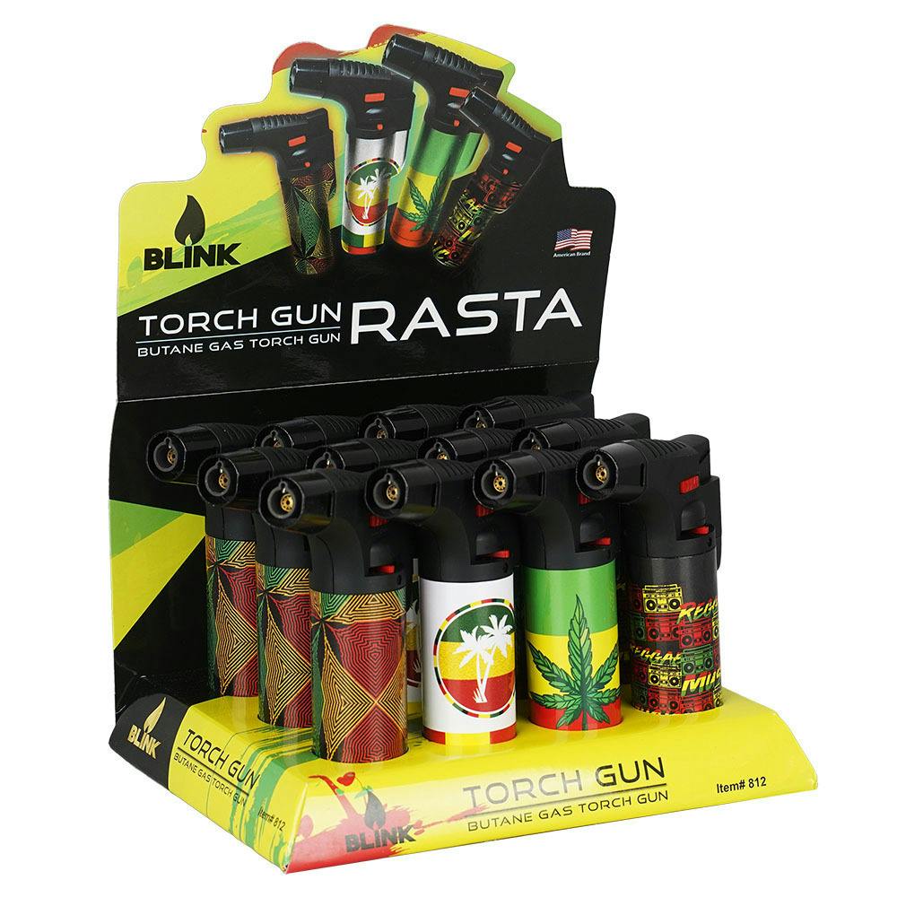 Torch Gun Lighter Assorted Designs | Accessories