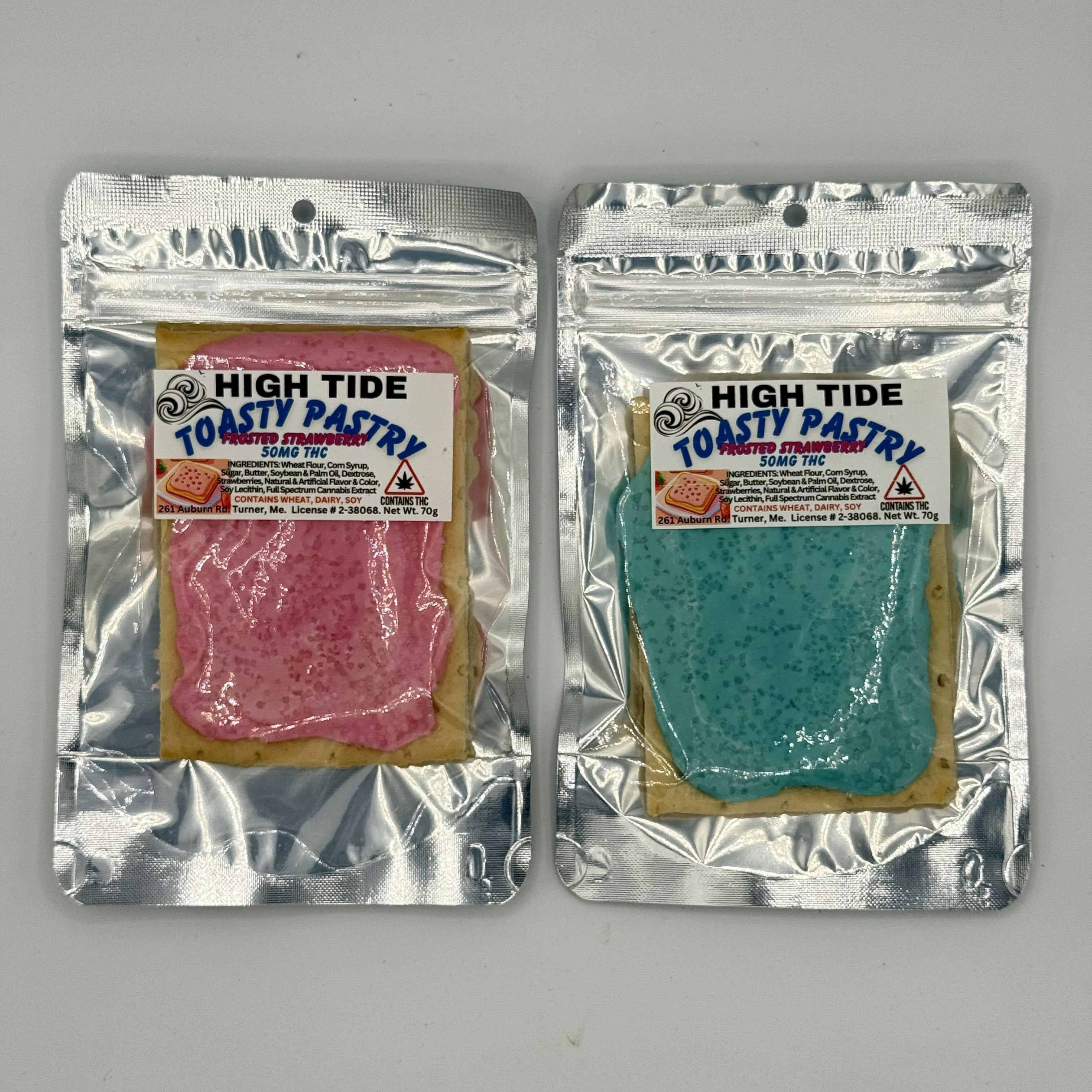 Blueberry Frosted Toasty Pastry | Baked Goods | 50mg/ea by High Tide