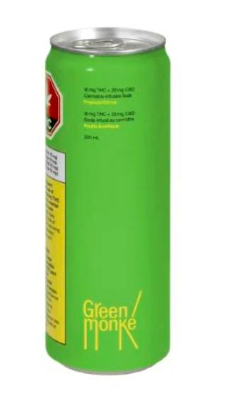 Tropical Citrus Pineapple Grapefruit Yuzu Lime | Carbonated | 10mg | 350ml