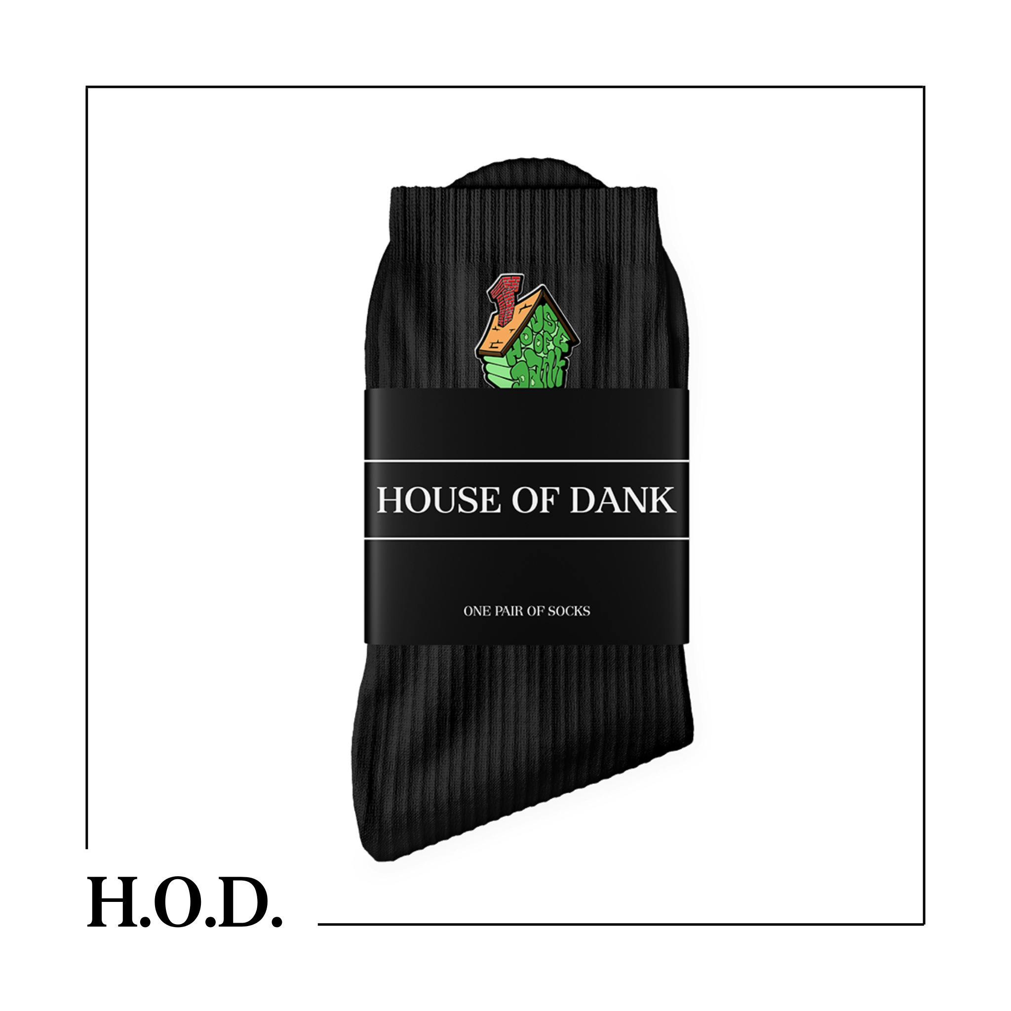 H.O.D. OG House Black Socks | Apparel