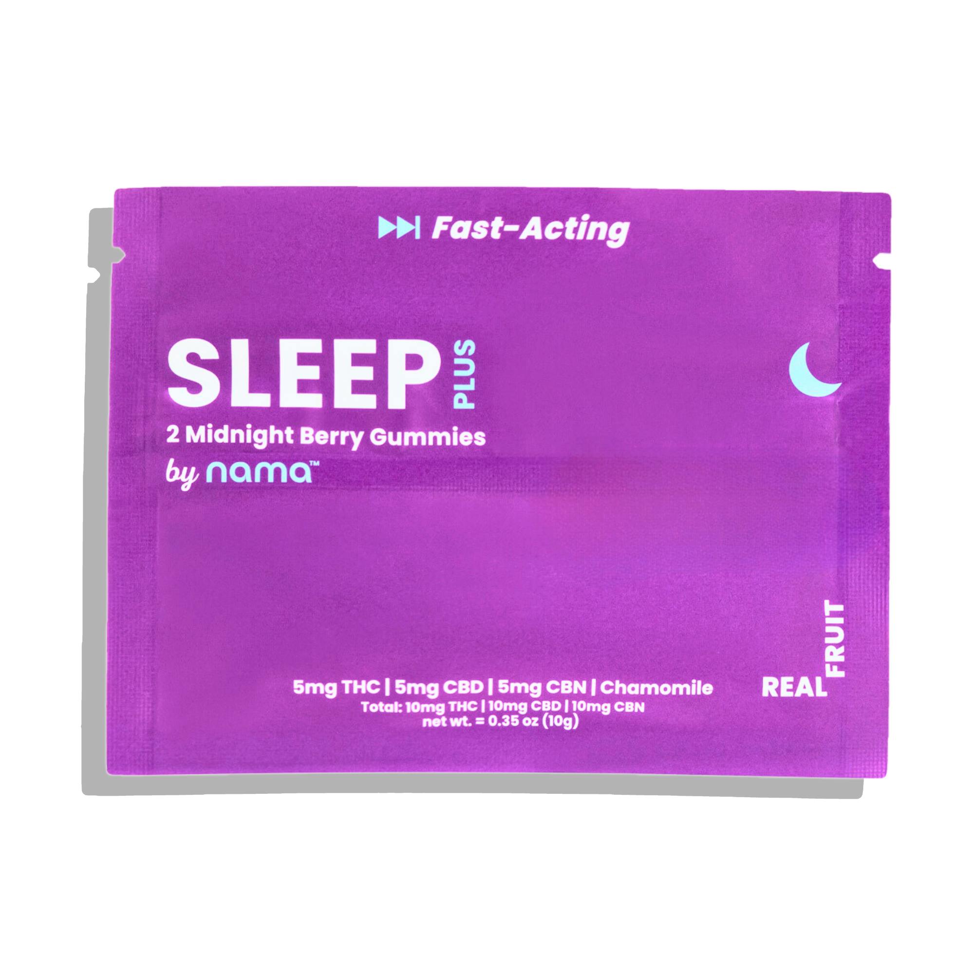 Sleep Plus Midnight Berry Gummies | Gummies | 20pk | 5mg/ea