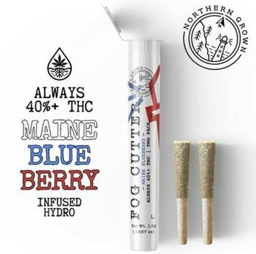 Blueberry Fog Cutter | Infused Joints | 0.5g | 2pk at Sweet Relief Shop, Maine Recreational Marijuana and Cannabis Dispensary on Rt. 1