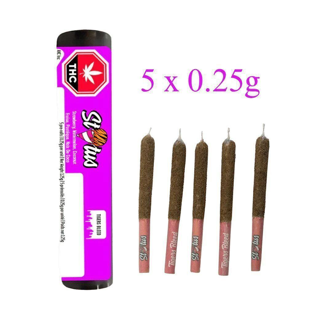 tigers bleed | Infused Minis | 0.25g ea | 5pk