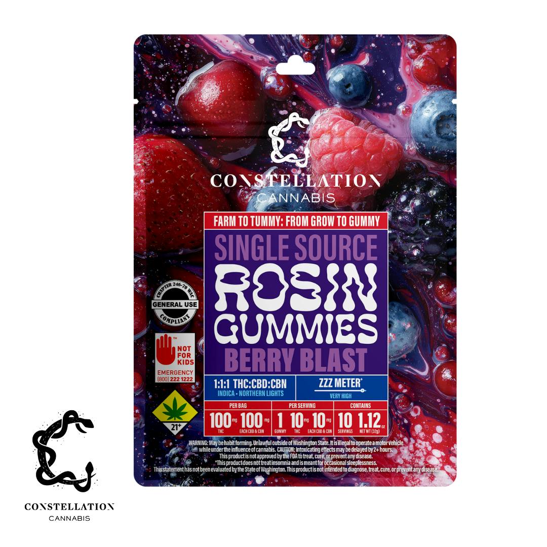 Berry Blast 1:1:1 CBN Gummies | Gummies | 10pk | 10mg/ea