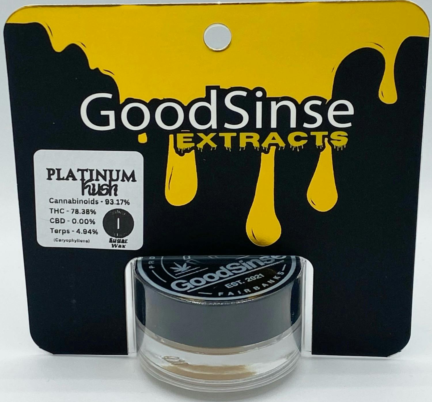 platinum kush | Solvent | Sugar | 1g
