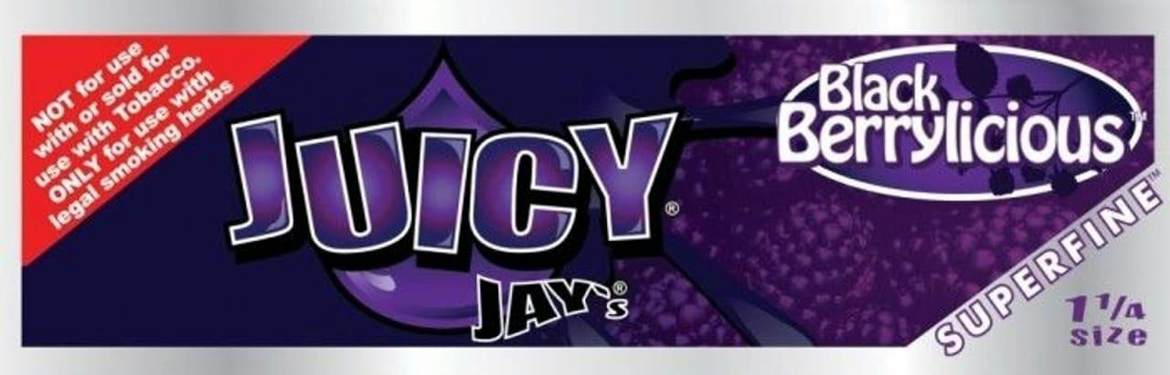 Juicy Jay's | BLACK BERRYLICIOUS | 1 1/4 | Accessories