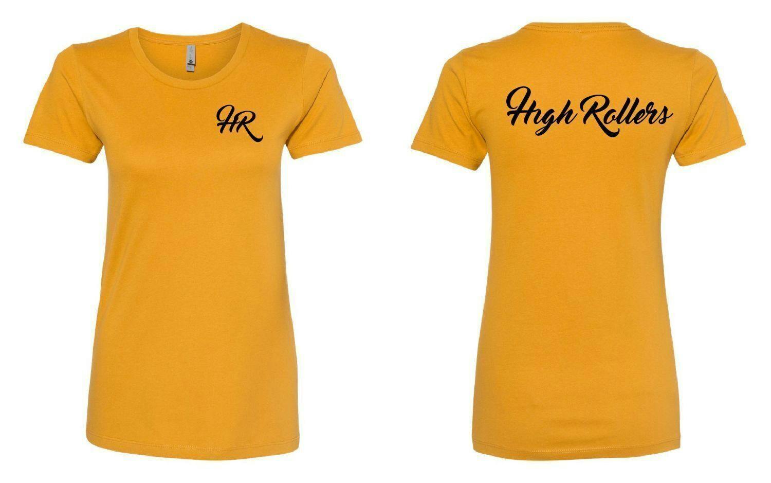 High Rollers - Old Gold Tee Shirt - XXXL | Apparel | Shirts